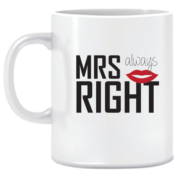 Mr. Mrs-Twin Pack-Ceramic Mug