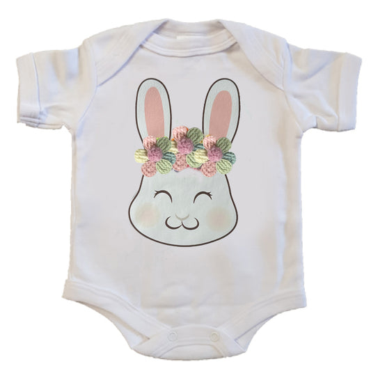 Easter Bunny-Flowers-Romper