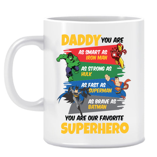 Dad-Superhero-Ceramic Mug