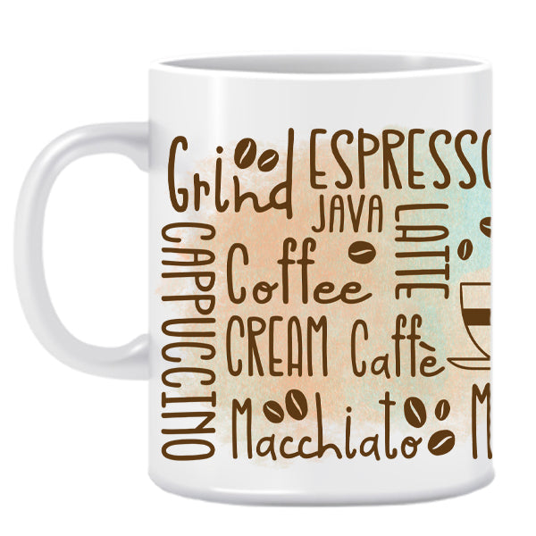 Coffee-Wrapped Print-Ceramic Mug