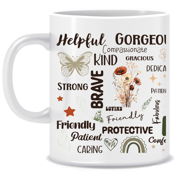 Mom-Descriptive- Ceramic Mug
