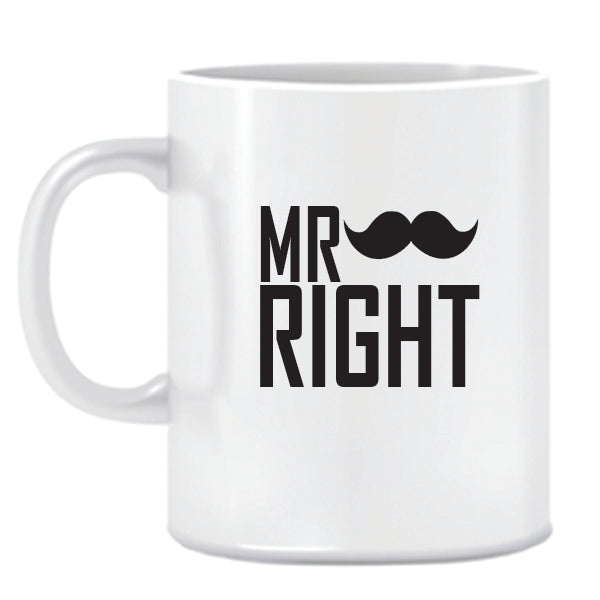Mr. Mrs-Twin Pack-Ceramic Mug