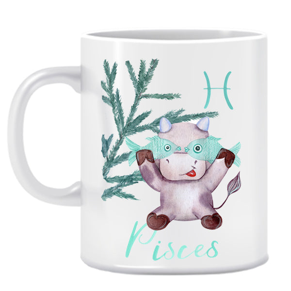 Zodiac-Pisces-Ceramic Mug