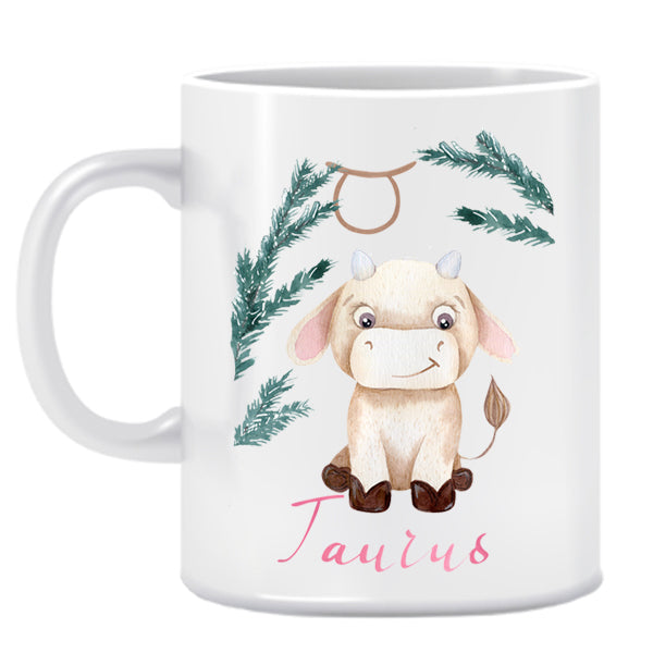 Zodiac-Taurus- Ceramic Mug