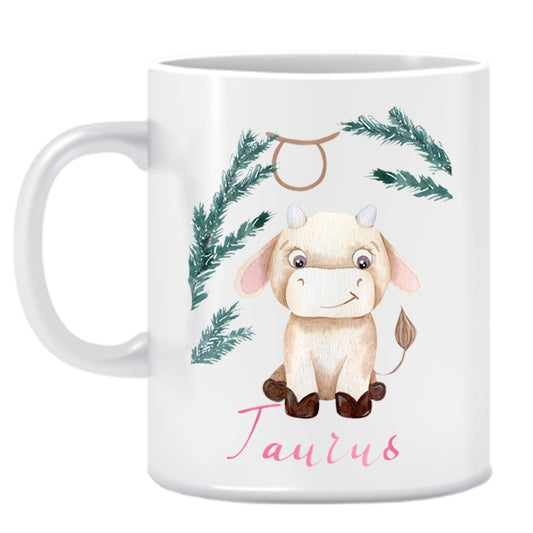 Zodiac-Taurus- Ceramic Mug